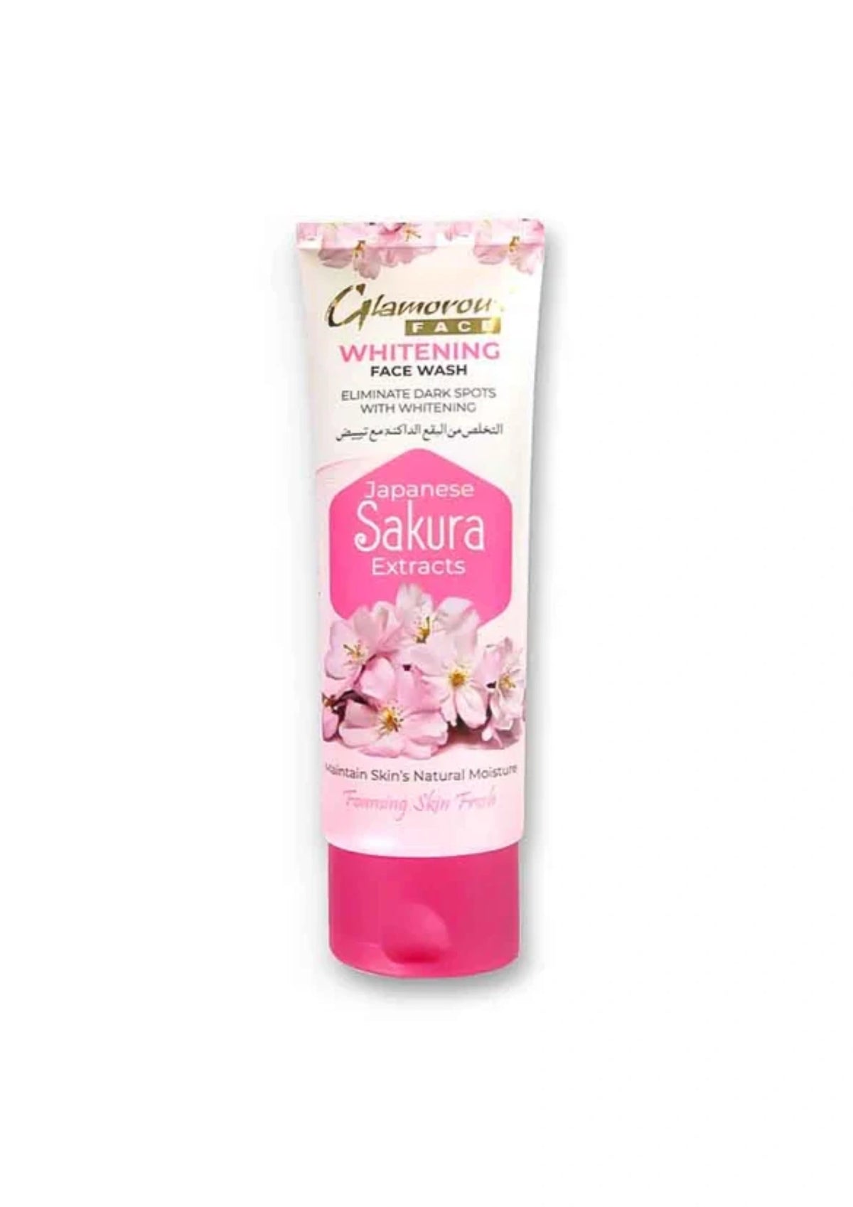 Glamorous Face Whitening Japanese Sakura Extracts Face Wash 100gm