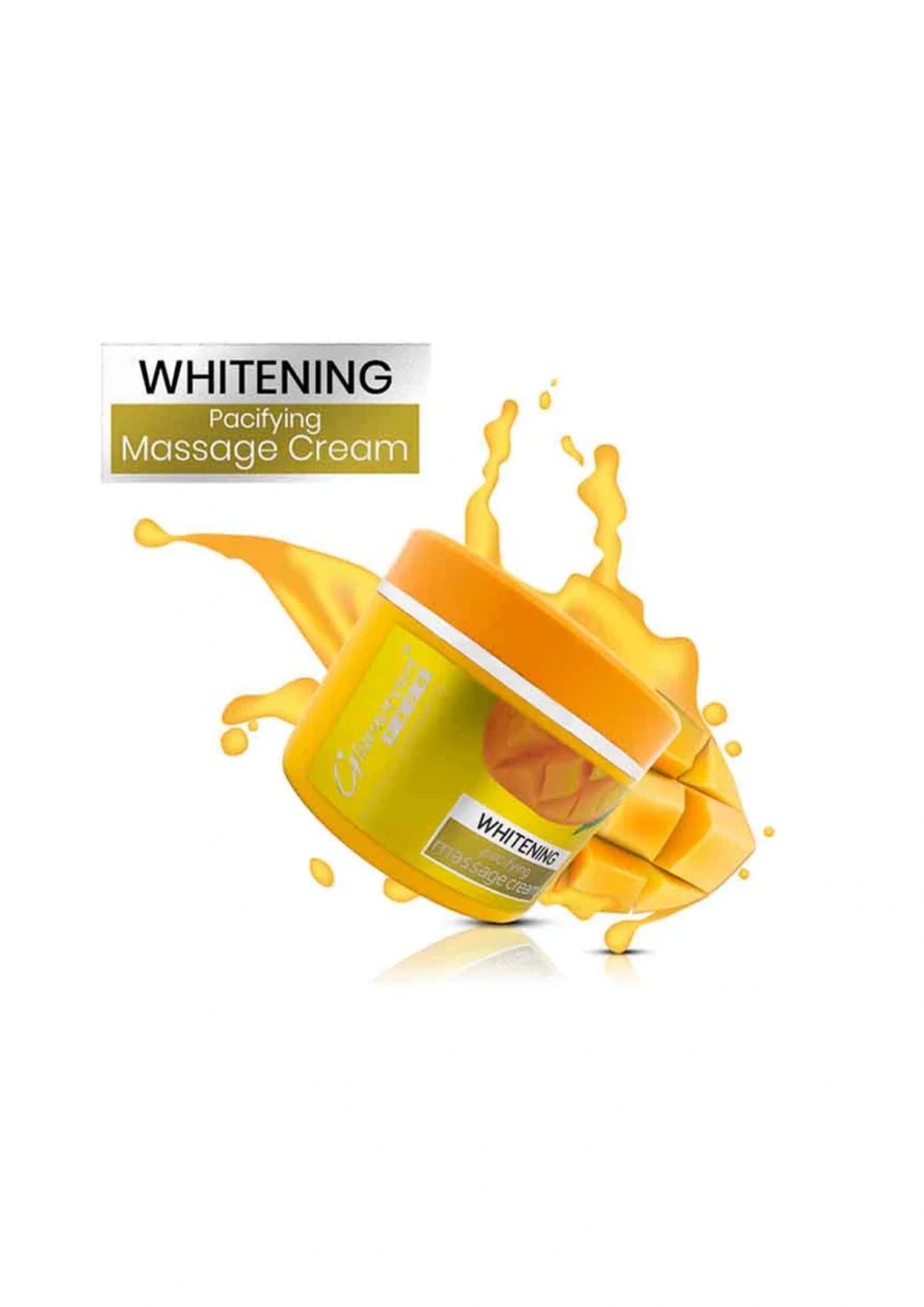 Glamorous Face Whitening Pacifying Massage Cream (JAR 500ML)