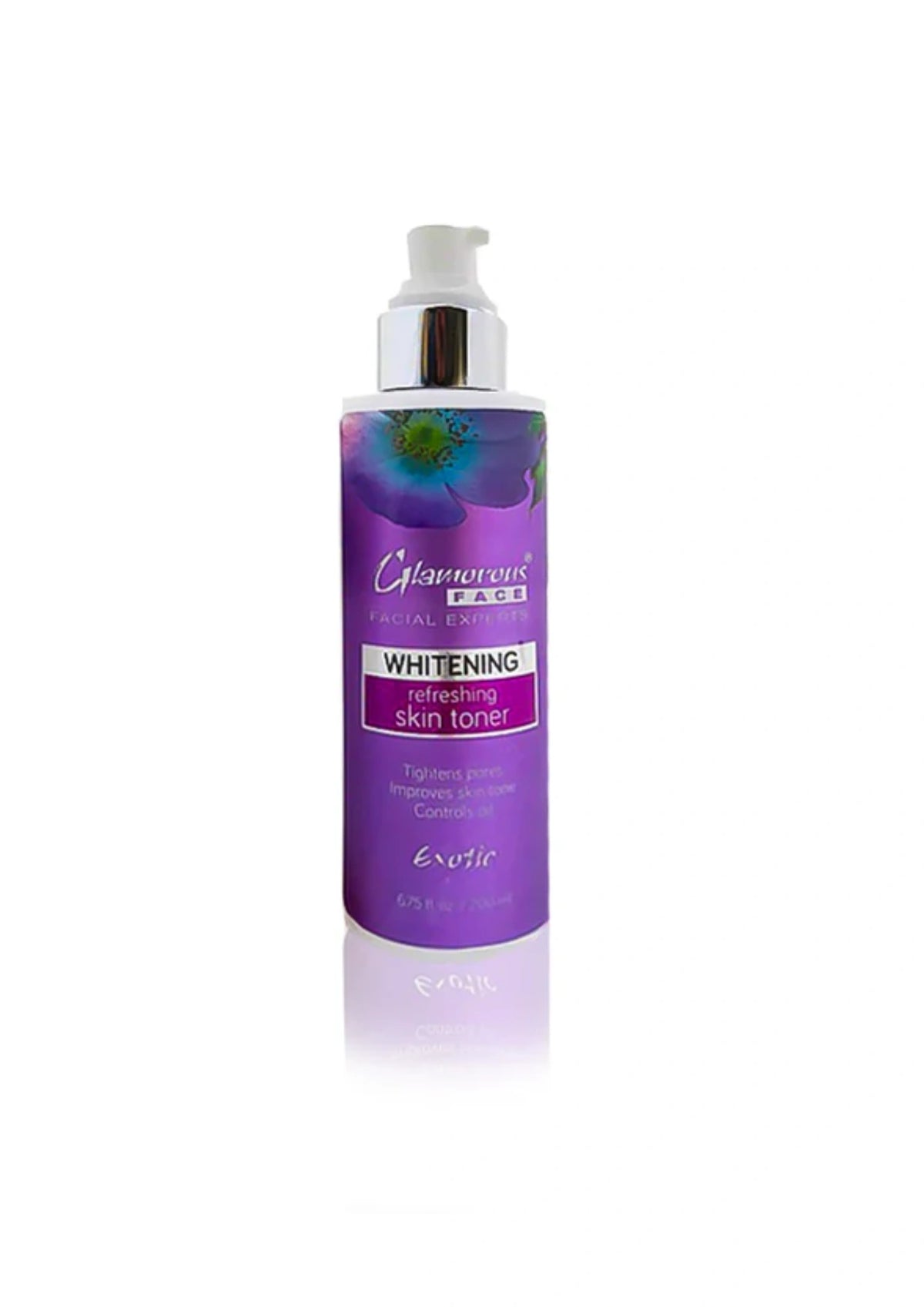 Glamorous Face Whitening Refreshing Skin Toner (Pump 200ML)