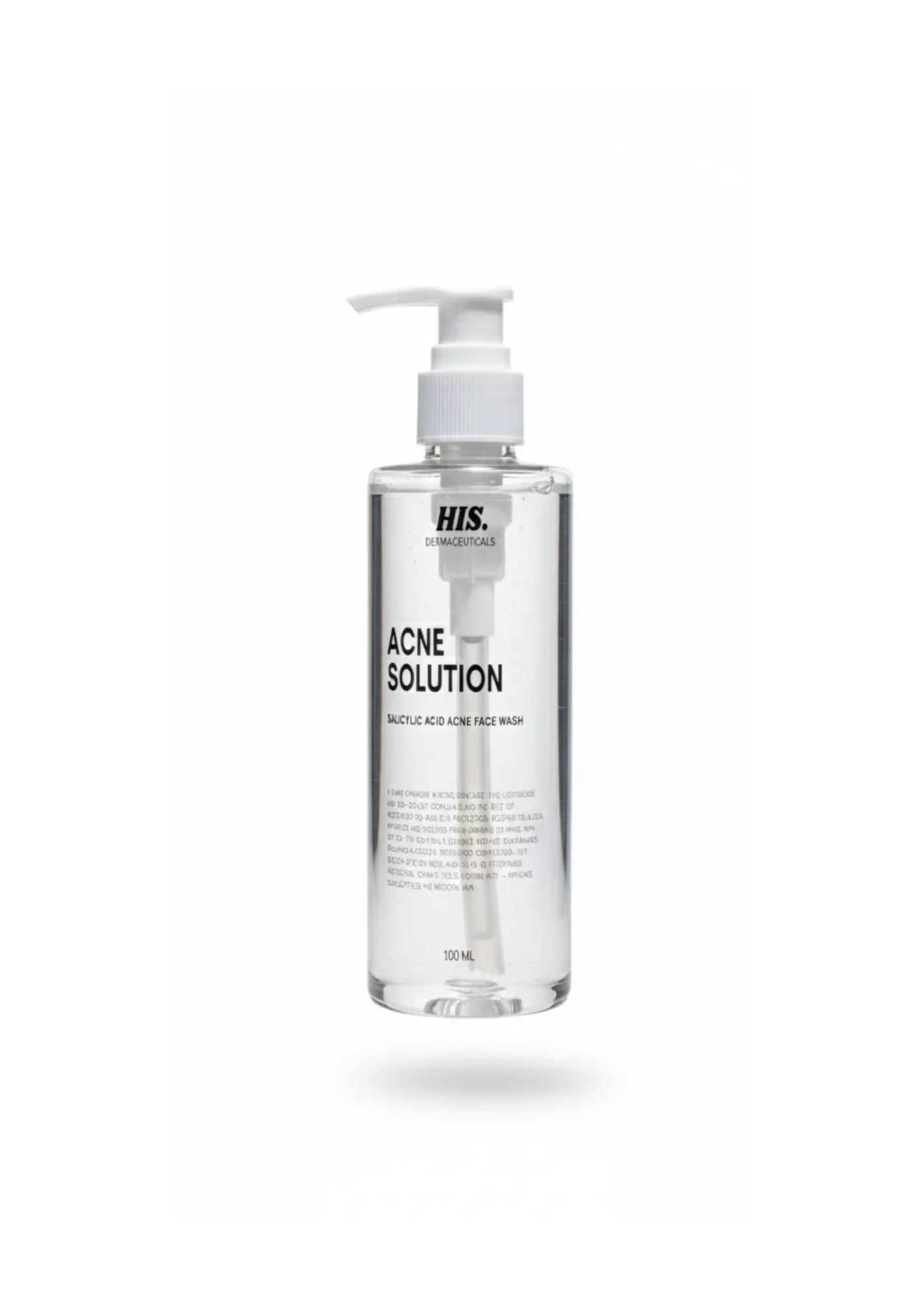 His Derma Acne+ Solution Face Wash For Men