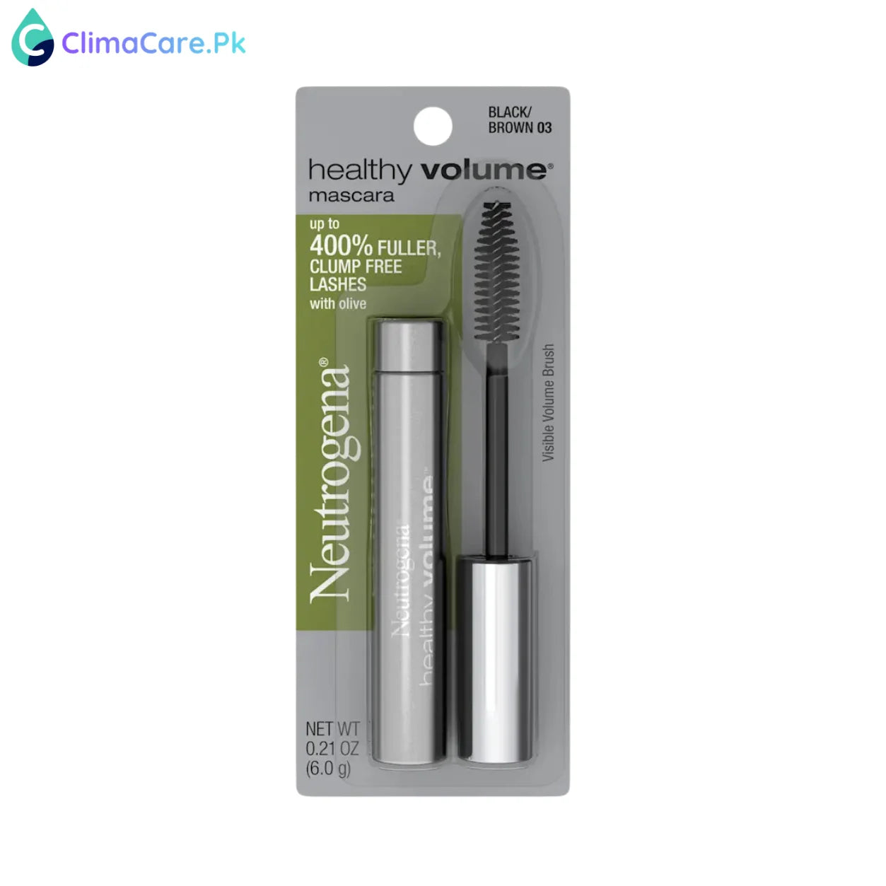 NEUTROGENA Healthy Volume® Mascara, Black_Brown 03, .21 Oz