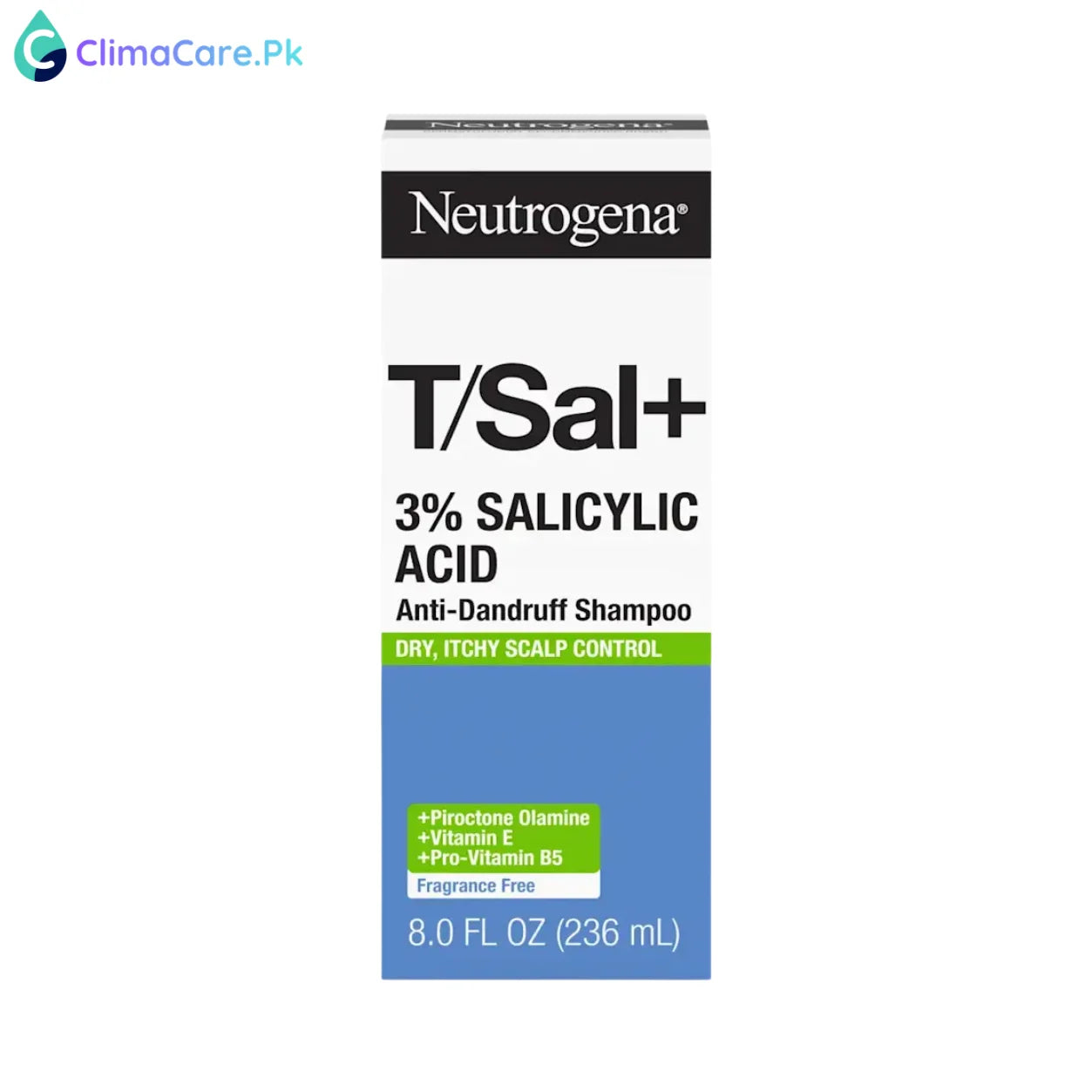 NEUTROGENA T_Sal+ 3% Salicylic Acid Anti-Dandruff Shampoo, 8fl oz