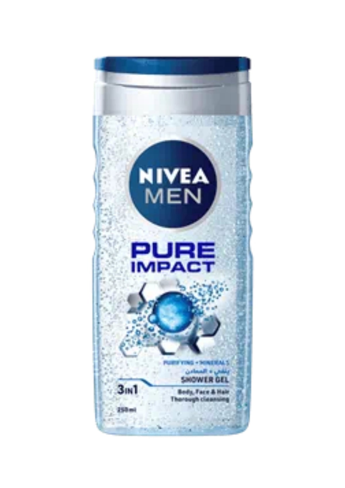 NIVEA MEN PURE IMPACT SHOWER GEL 250 ML