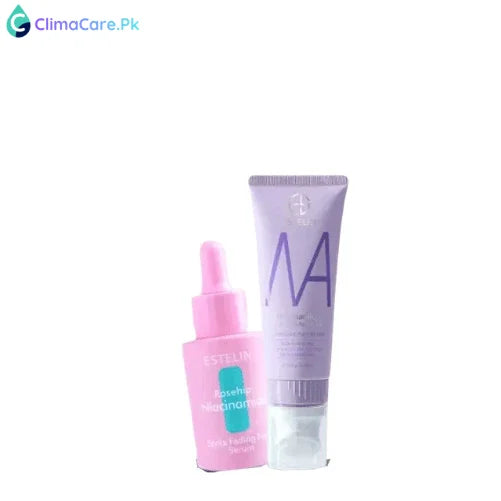 Pack Of 2 Estelin Niacinamide Serum & Face Wash