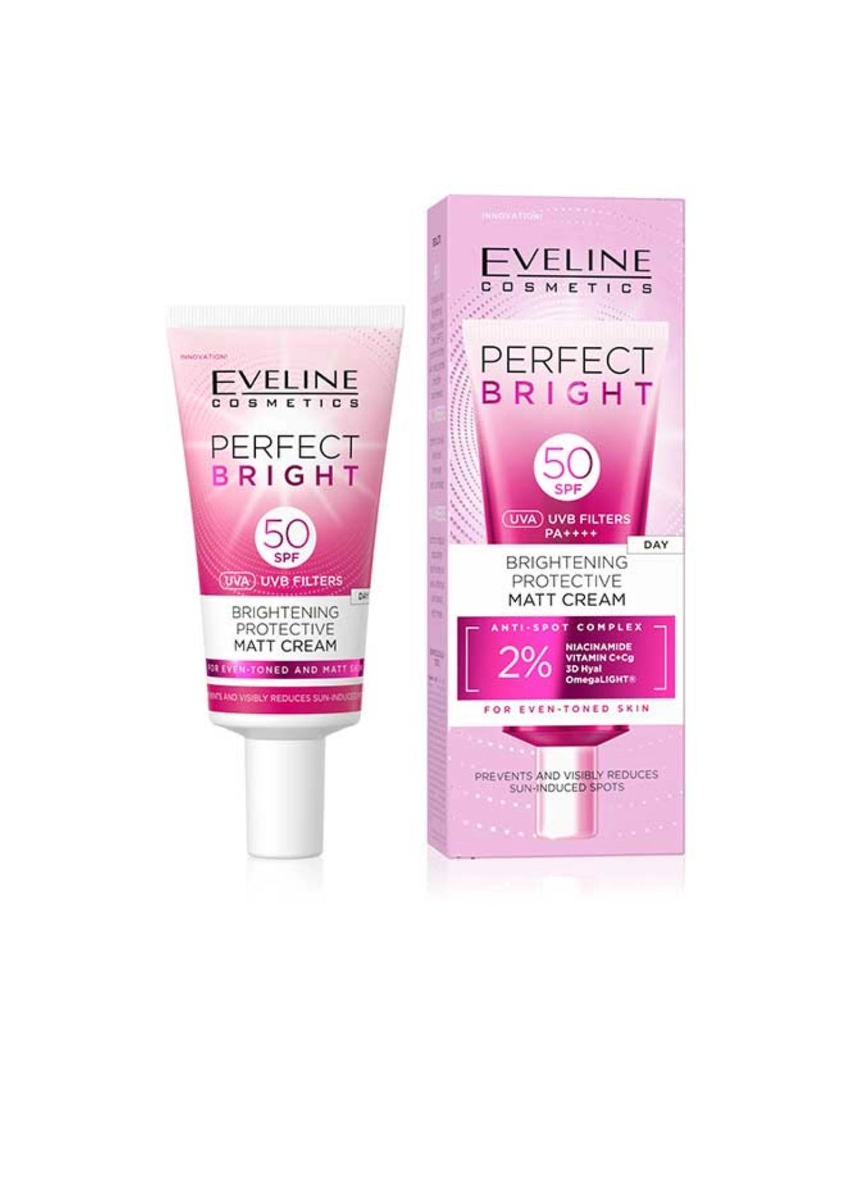 Perfct Bright Sunblock Brightening Protective Matt Cream SPF 50