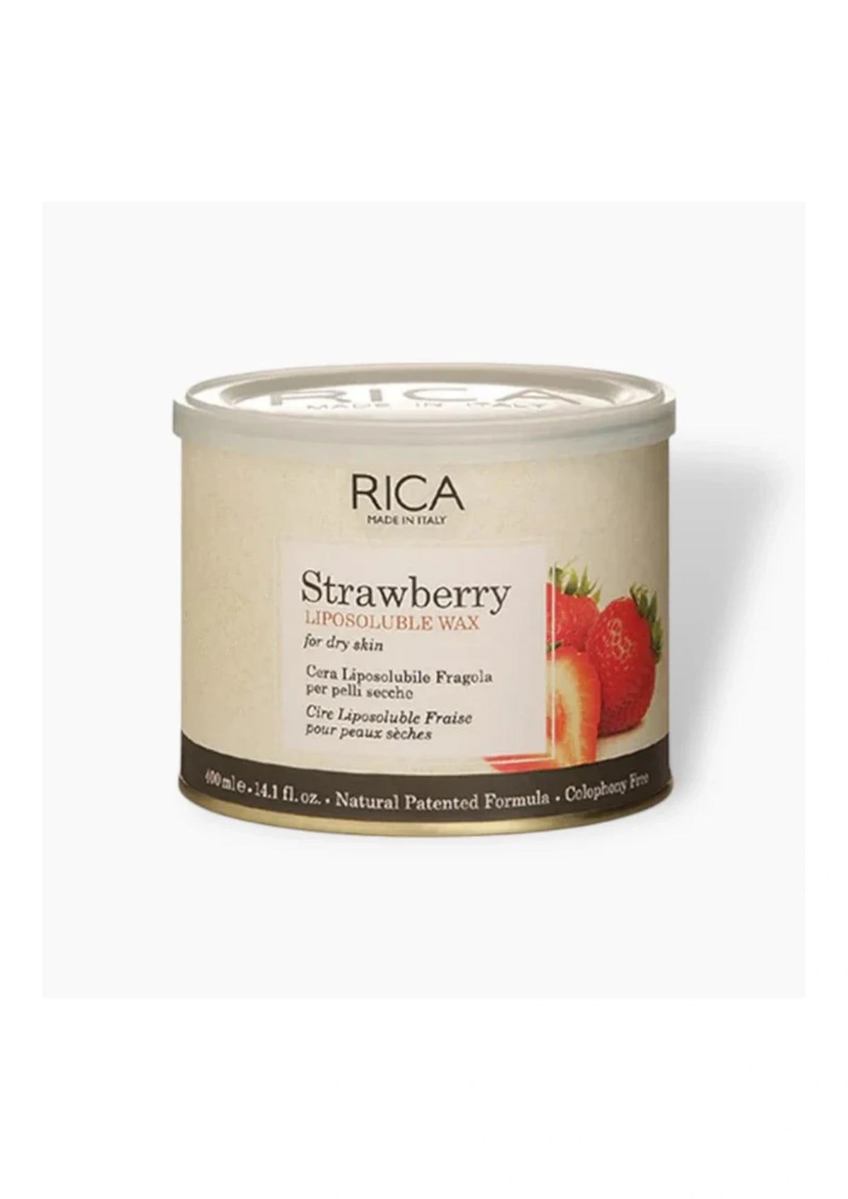 Rica Strawberry Liposoluble Wax 400ml
