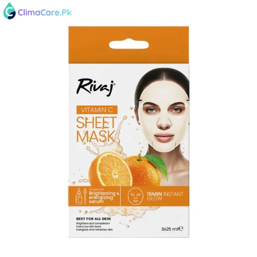 Rivaj Glowing Serum Sheet Mask