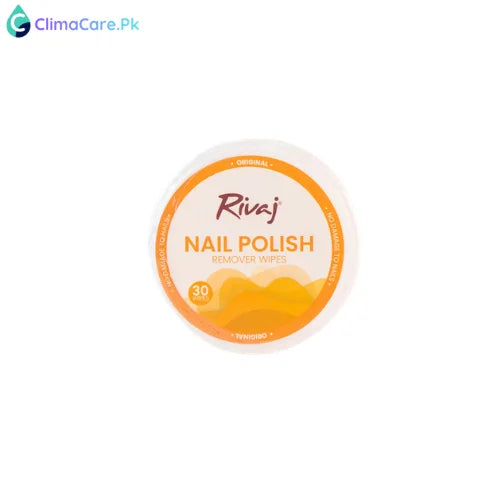 Rivaj Nail Polish Remover Wipes - Regular