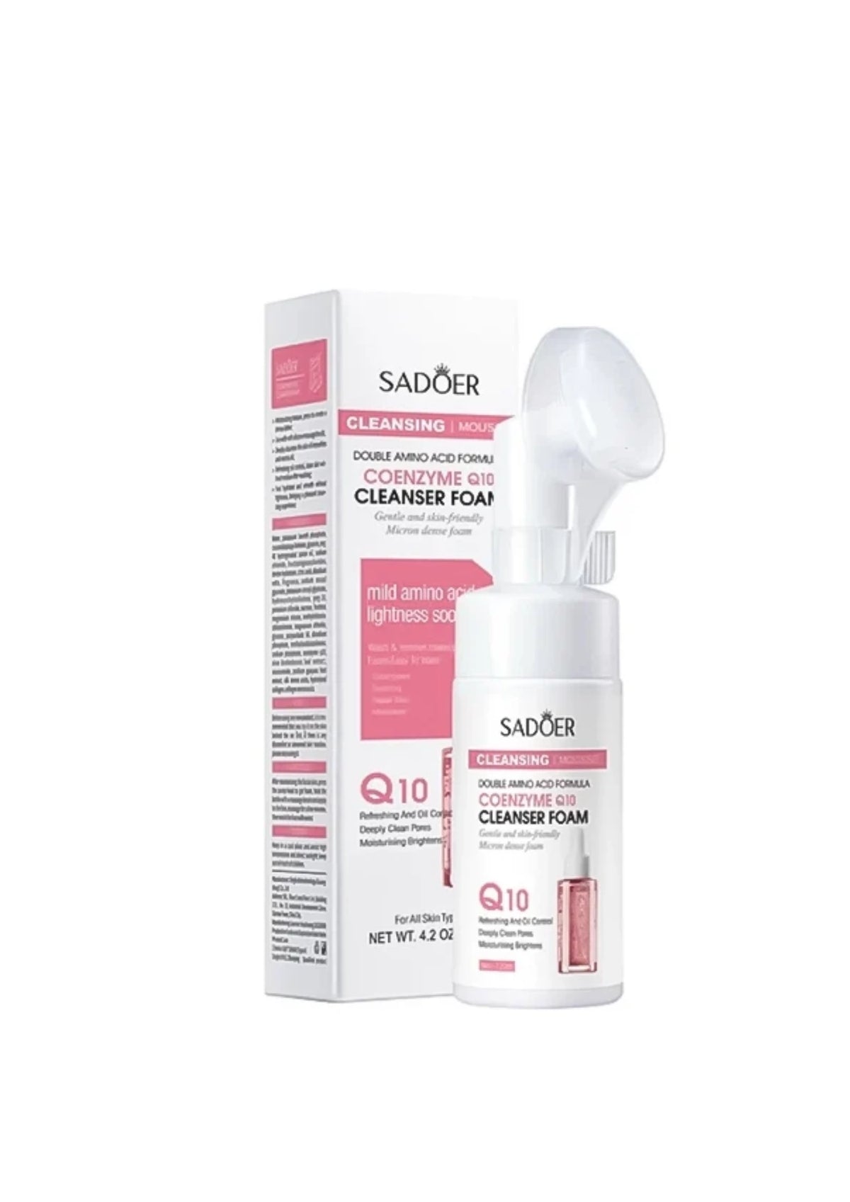 SADOER Coenzyme Mousse Face Wash Amino Acid