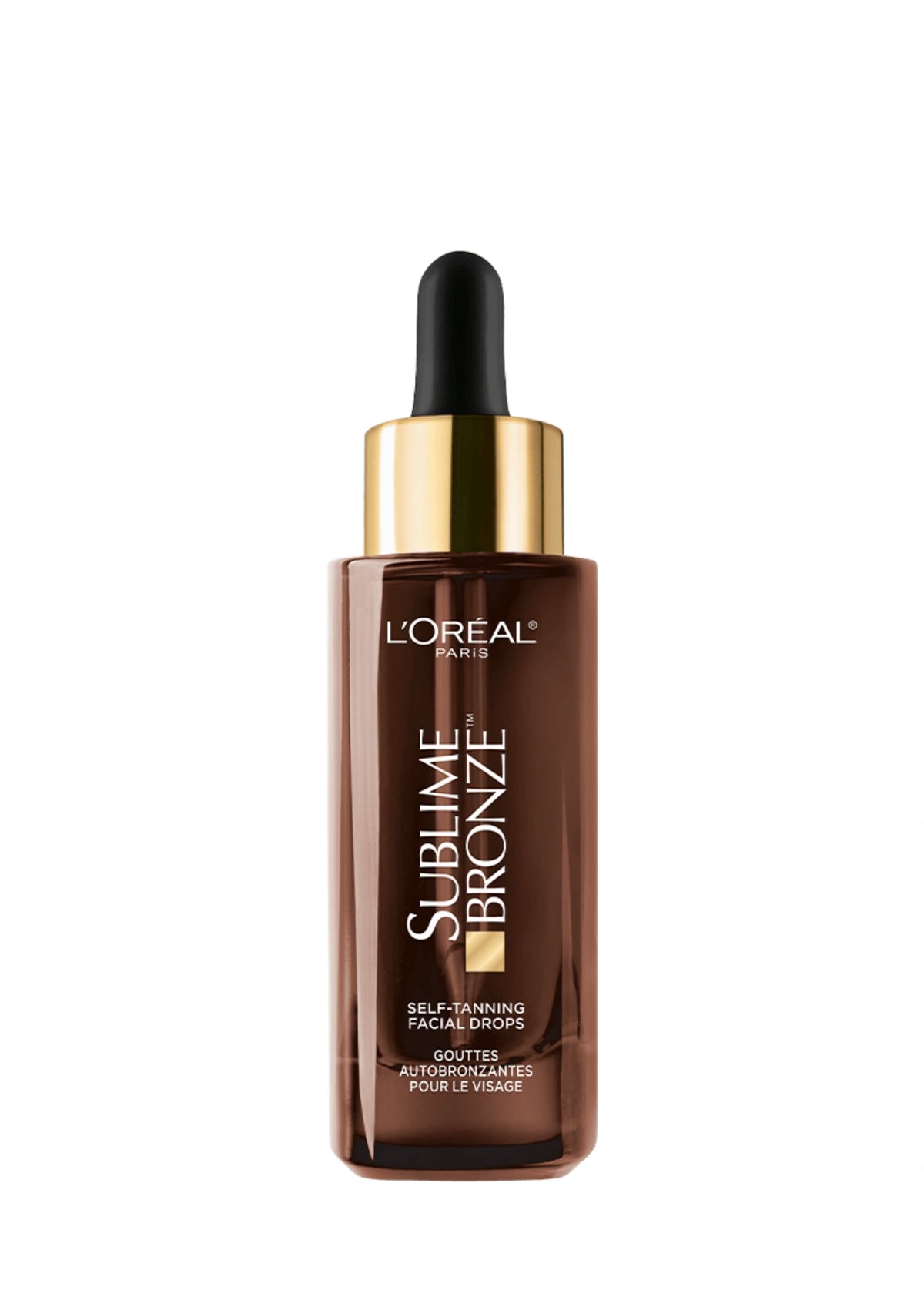 Sublime Bronze SELF-TANNING FACIAL DROPS, FRAGRANCE-FREE
