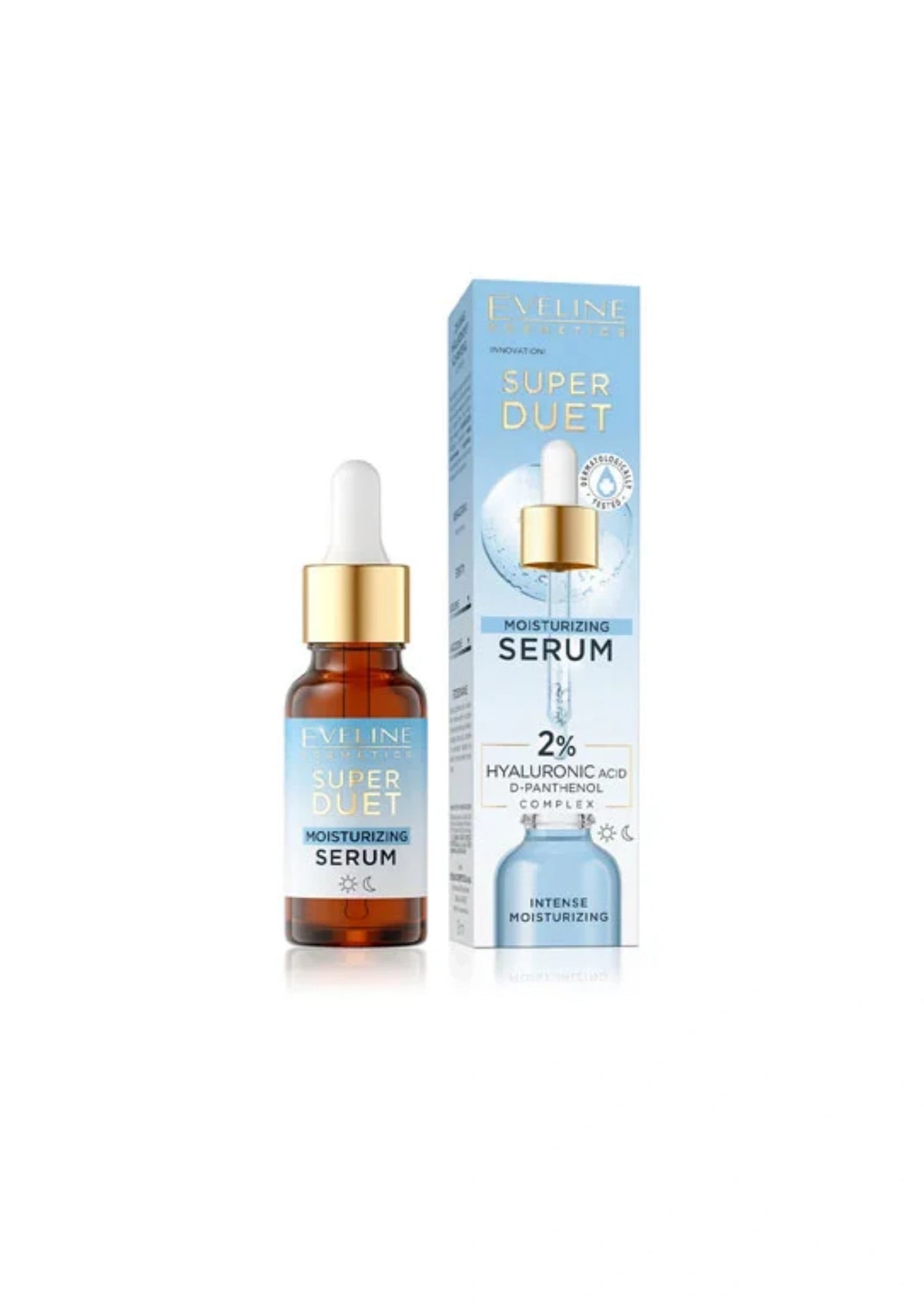 Super Duet MoisturizingSerum - 2% Hyaluronic Acid & D-Panthenol Complex