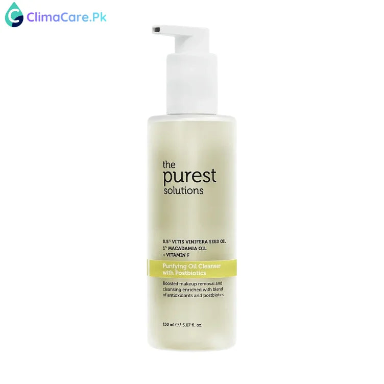 Postbiotic Cleansing Oil 150ml — Melts Makeup & SPF