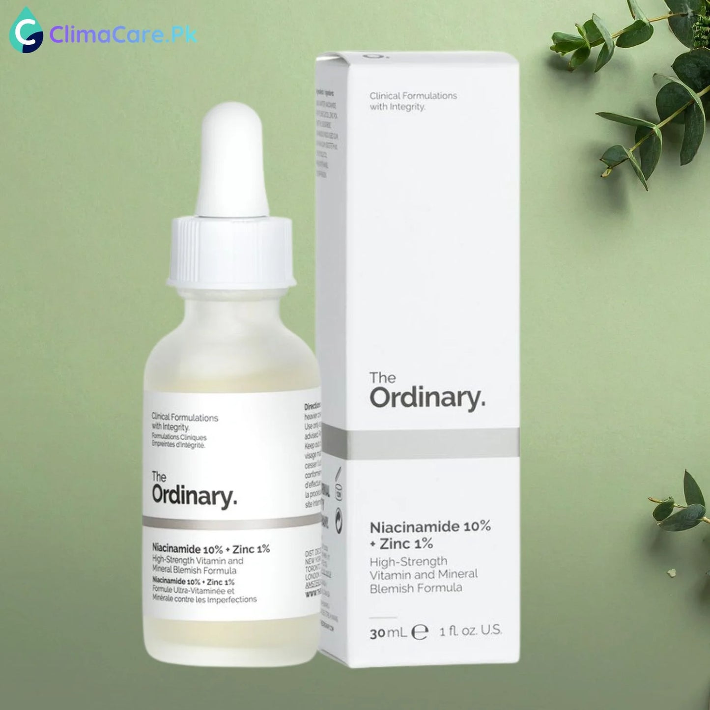 The Ordinary Niacinamide 10% + Zinc 1% Price in Pakistan