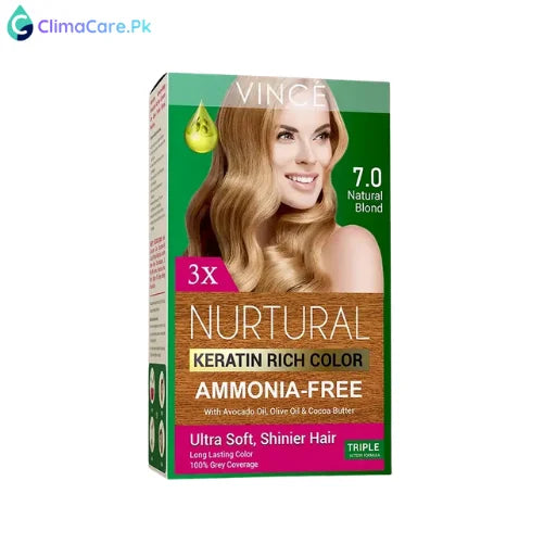 VINCE 7.0 - Natural Blond - Nurtural Women Hair Color