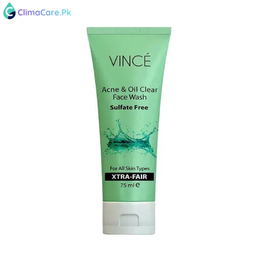 VINCE Acne & Oil Clear Face Wash