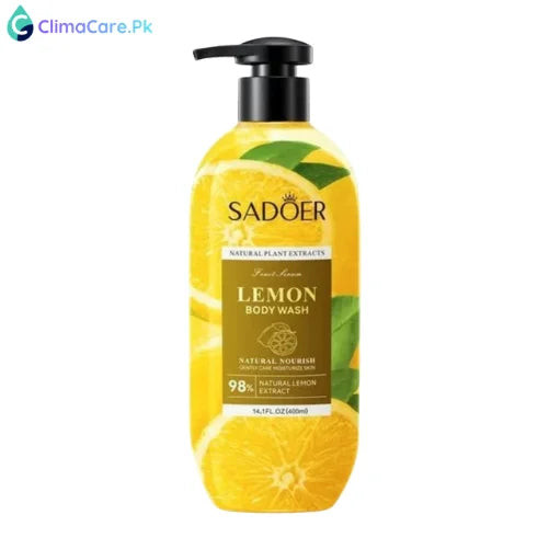 Bioaqua Sadoer Lemon Body Wash Natural Lemon Extracts 400ml