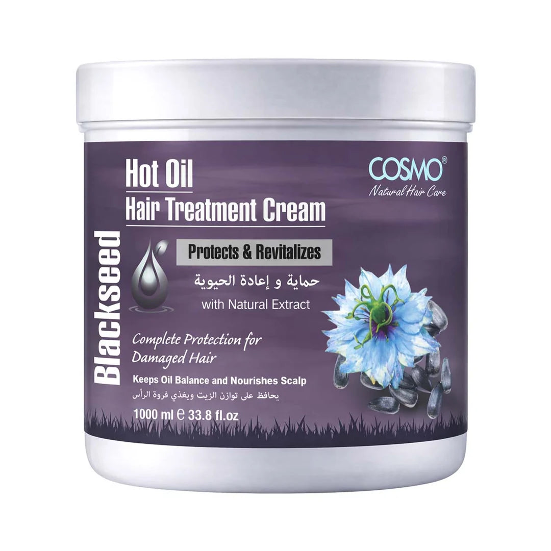 Hot Oil Hair Treatment Cream - Black Seed