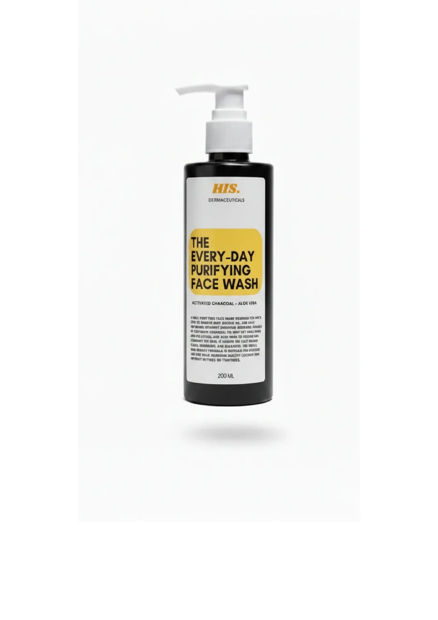 HIS Derma Everyday Charcoal Purifying Face Wash For Men
