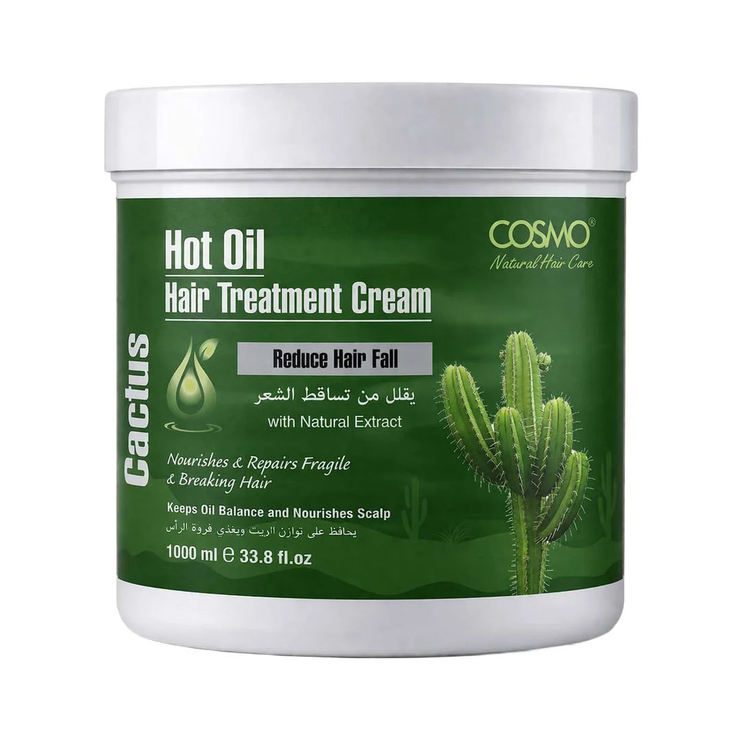 Hot Oil Hair Treatment Cream - Cactus