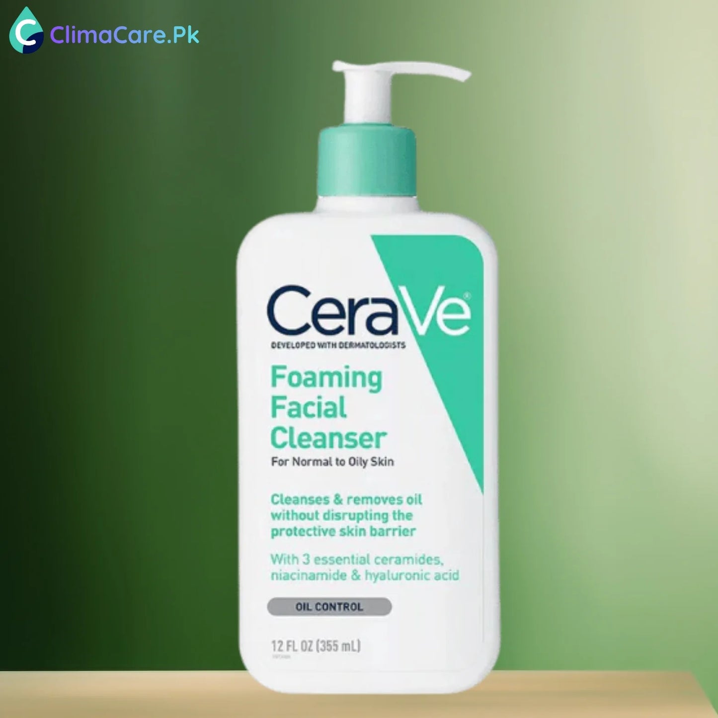 Cerave Foaming Facial Cleanser for Normal to Dry Skin