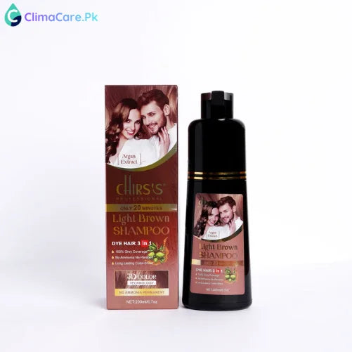 Chirs's Hair Color Shampoo Light Brown 200ml