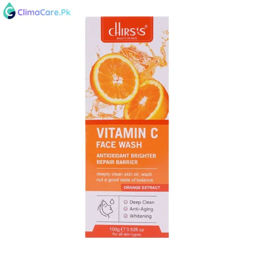 Chirs's Vitamin C Brightening Face Wash 100g