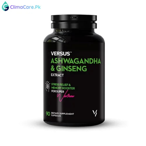 Glow Beauty Ashwagandha & Ginseng Extract Tablets