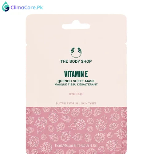 Glow Beauty Vitamin E Quench Sheet Mask - 18ml