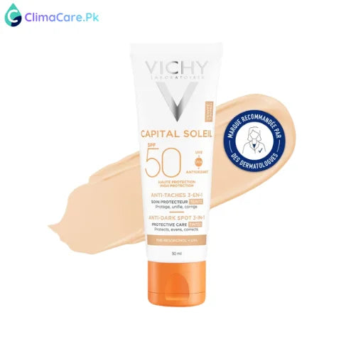 Glow Beauty Capital Soleil SPF50+ Anti Taches 3-in-1 Teinte Cream - 50ml