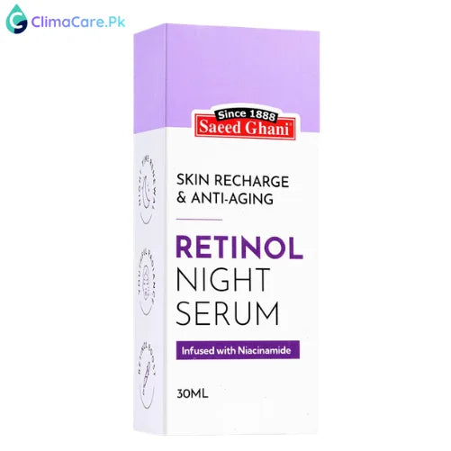 Saeed Ghani Retinol Skin Recharge & Anti-Aging Night Serum 30ml