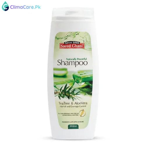 Saeed Ghani Tea Tree & Aloe Vera Shampoo 185ml