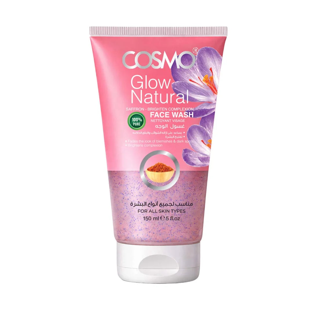 Glow Natural Saffron Brighten Complexion Face Wash