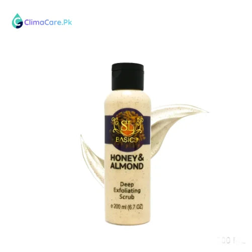 Glow Beauty Honey, Almond Scrub - 200ml