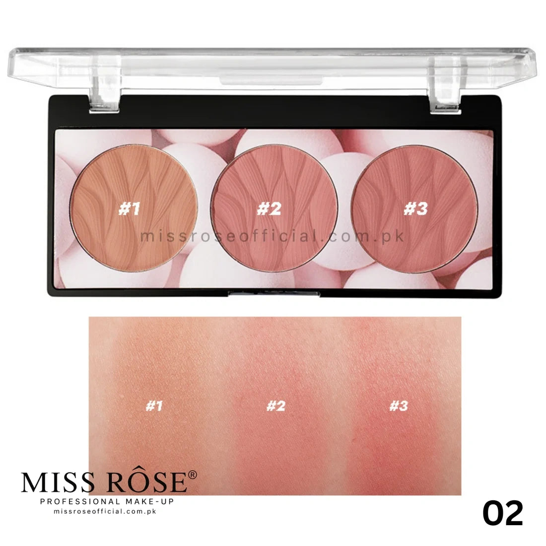 Miss Rose® 3 Color Blush