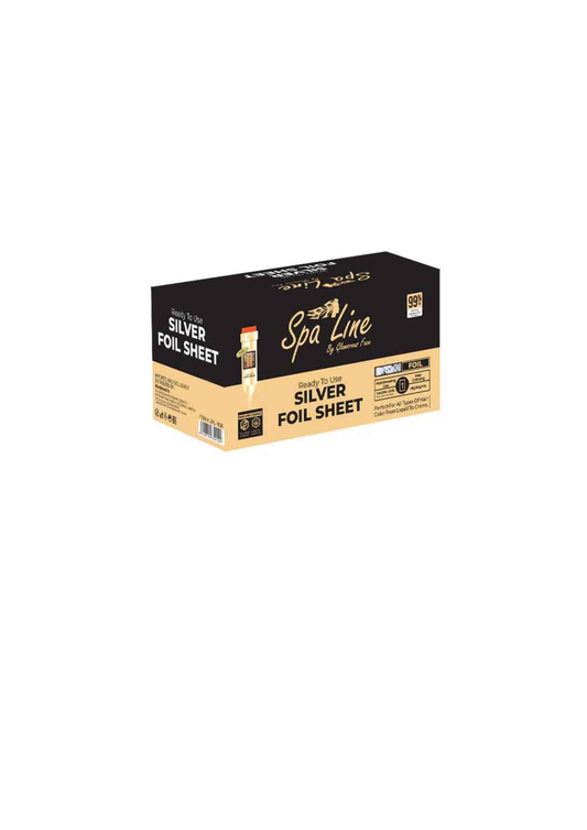 Spa Line by Glamorous Face Aluminium Foil Paper | Silver Foil Sheet for Hair Coloring