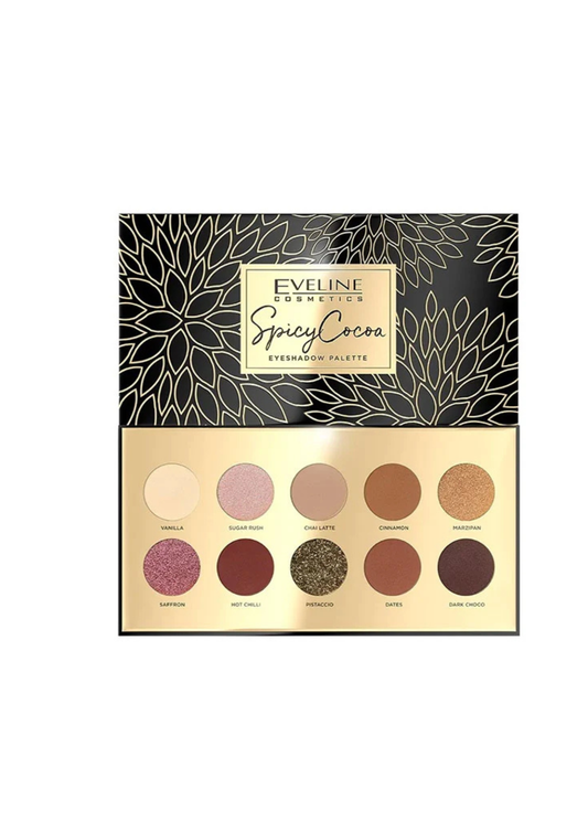 Spicy Cocoa Eyeshadow Palette - 10 Colors (Get 50% at Checkout)