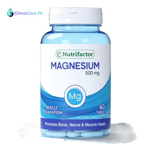 Glow Beauty Magnesium 500mg - 60 Pack
