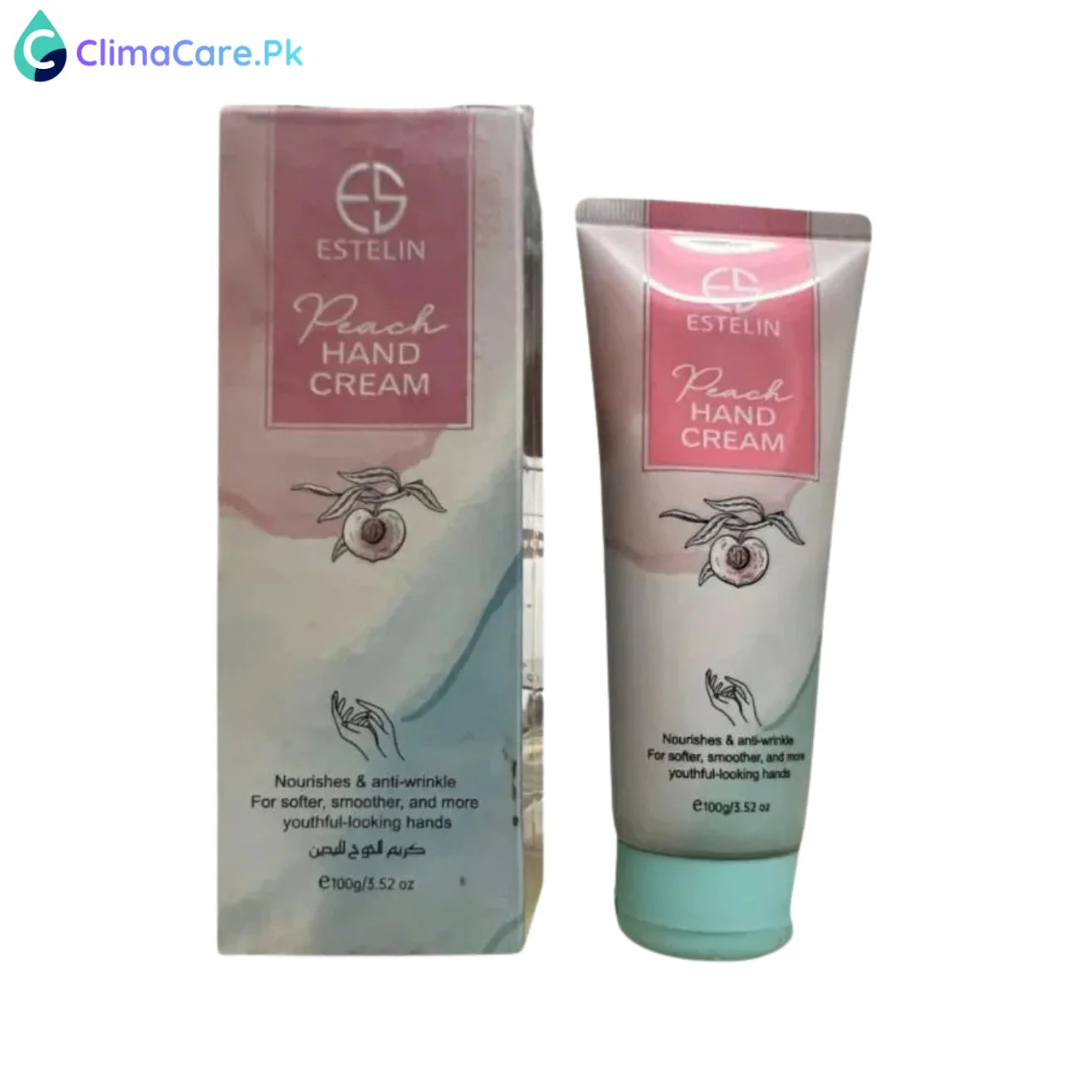 DR RASHEL Estelin Peach Nourishes & Anti Wrinkle Hand Cream - 100g