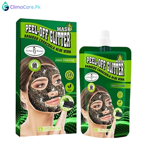 Aichun Beauty Bamboo Charcoal Aloe Vera Peel Off Mask 120ml