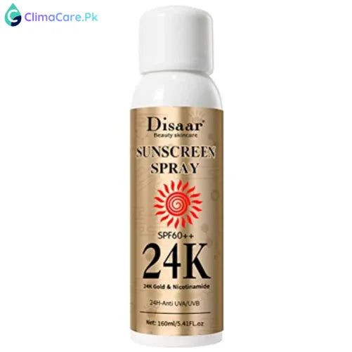 AINCHUN BEAUTY Sunscreen Spray SPF60 24K Gold Nicotinamide 160ml
