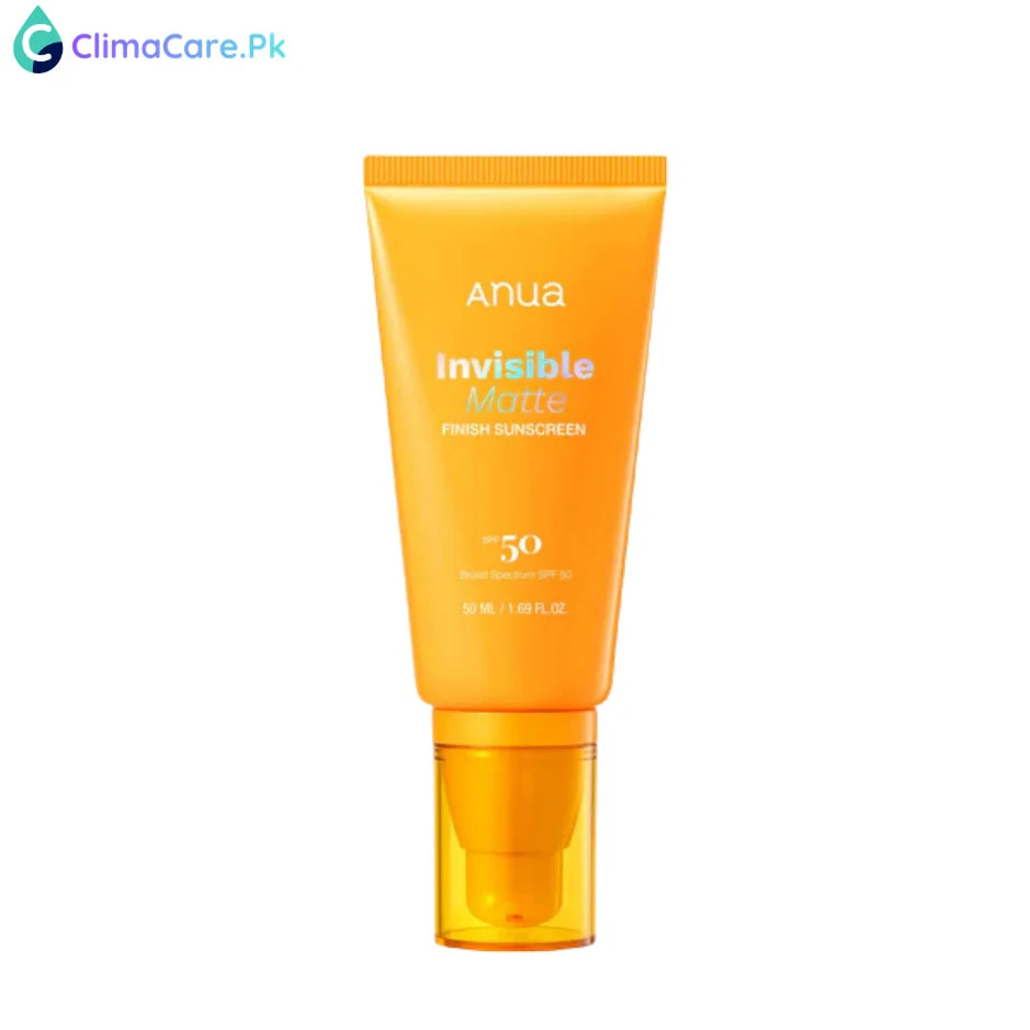 Anua Invisible Matte Finish Sunscreen