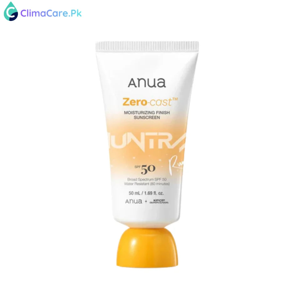 Anua Zero-Cast Moisturizing Sunscreen SPF 50