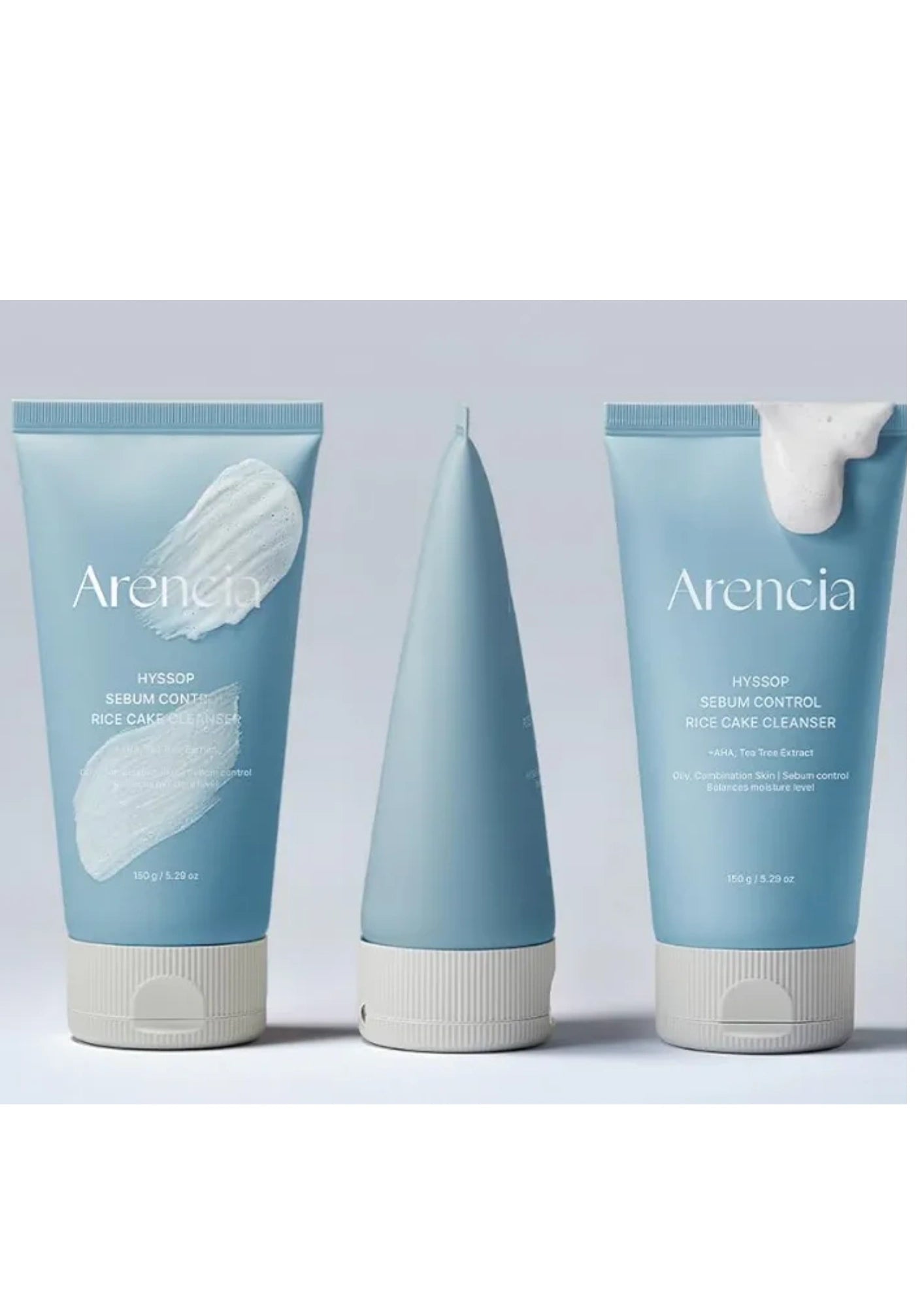 ARENCIA Hyssop Sebum Control Rice Cake Cleanser 150g