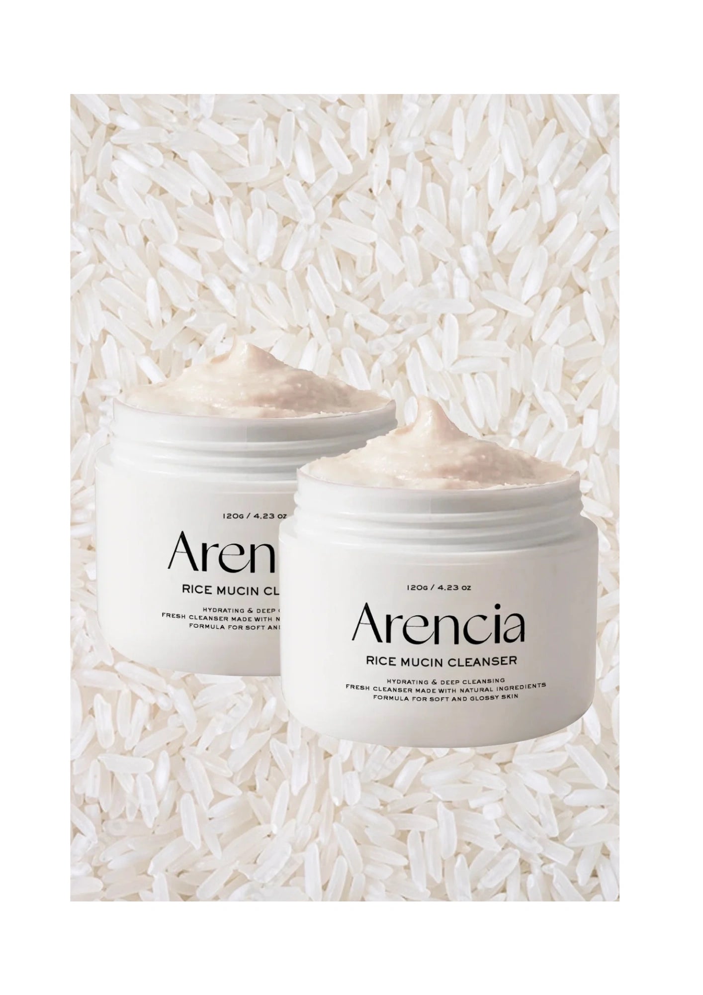 ARENCIA Rice Mucin Cleanser 120g