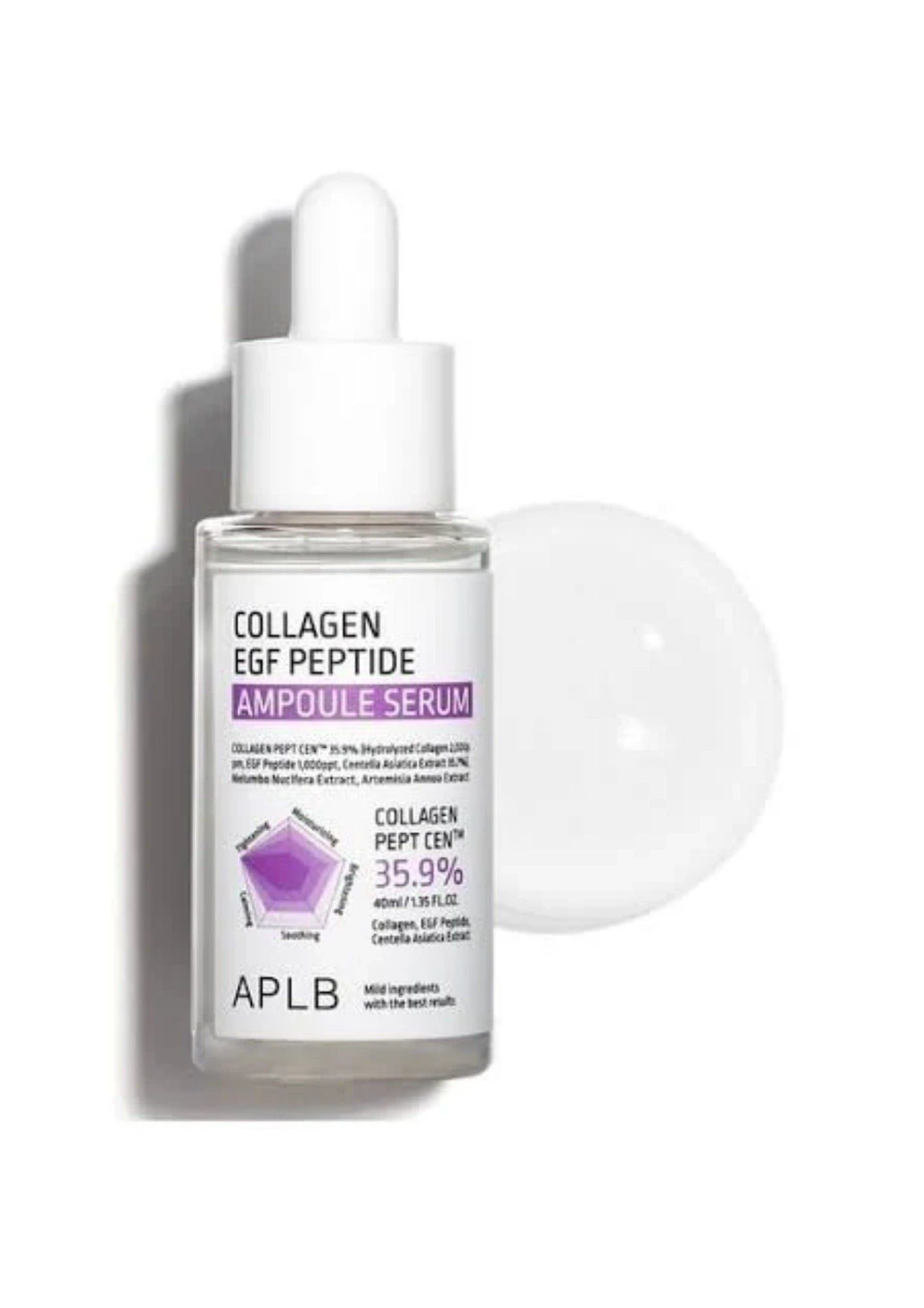 Aplb Collagen EGF Peptide Ampoule Serum 40ml