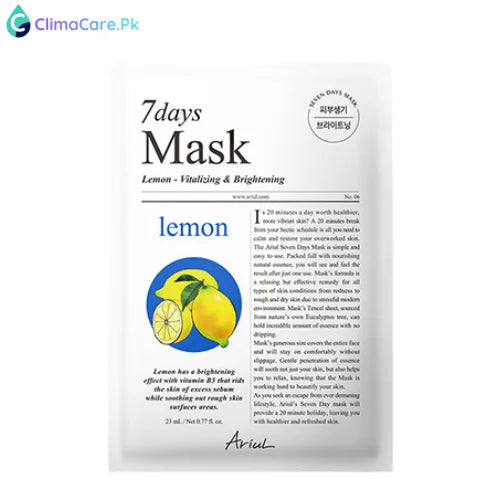 Ariul 7 Days Mask Lemon