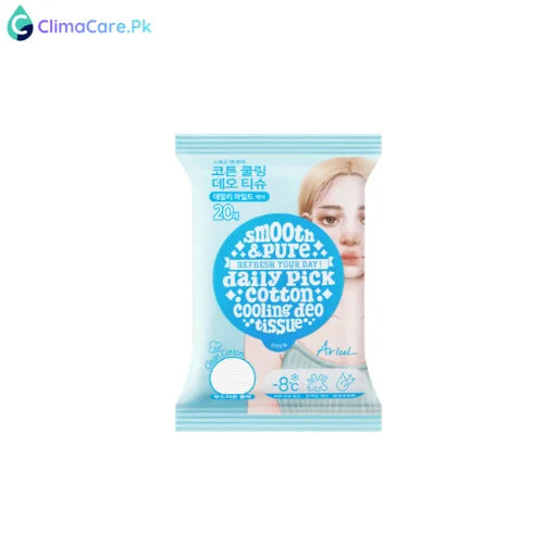 Ariul Smooth & Pure Cotton Cooling Deo Tissue