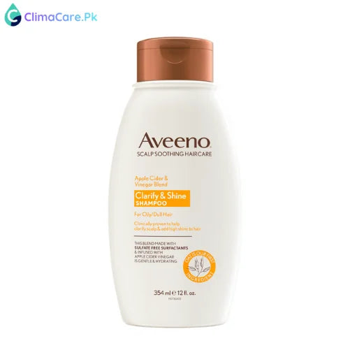 Aveeno Apple Cider Vinegar Blend Clarify & Shine Shampoo