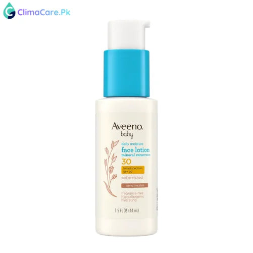 Baby Daily Moisture Face Lotion & Mineral Sunscreen, SPF 30