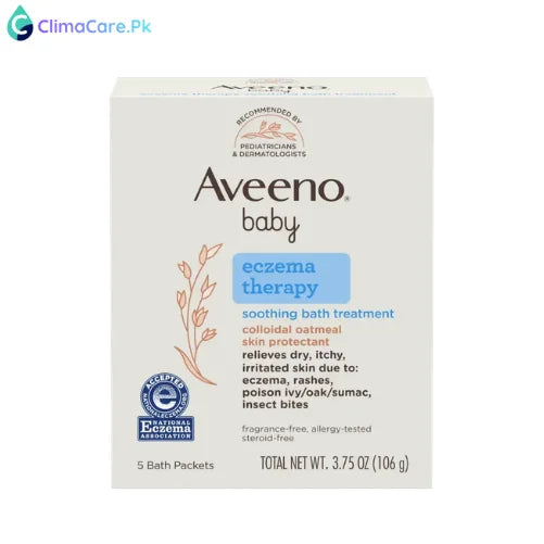 Aveeno Baby Eczema Therapy Soothing Bath Treatment